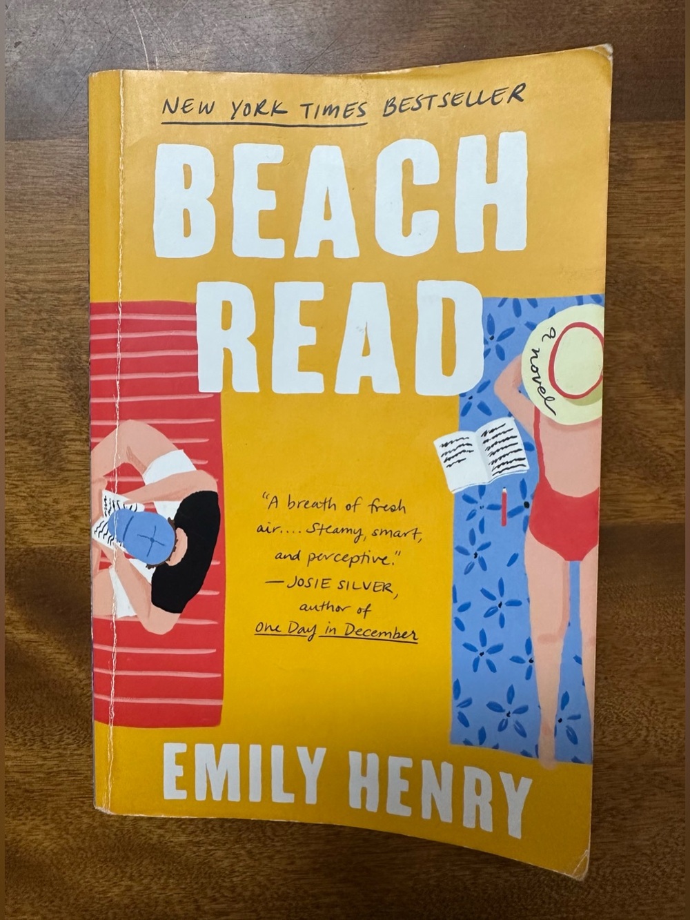 Beach Read Novel By Emily Henry